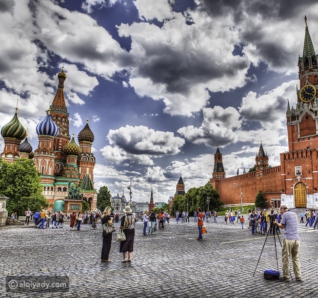 صور: الساحة الحمراء في موسكو.. أسطورة تاريخية