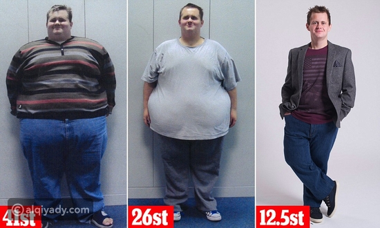 بريطاني يخسر 184 كغ من وزنه في عام ونصف! تعرف على الطريقة التي اتبعها