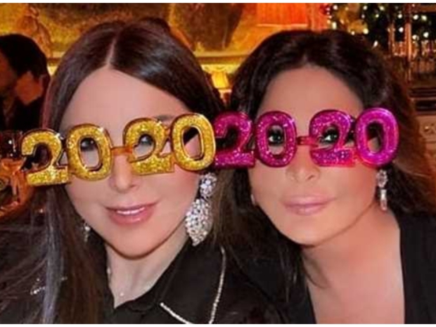 صور: هكذا قضى المشاهير العرب رأس السنة 2020