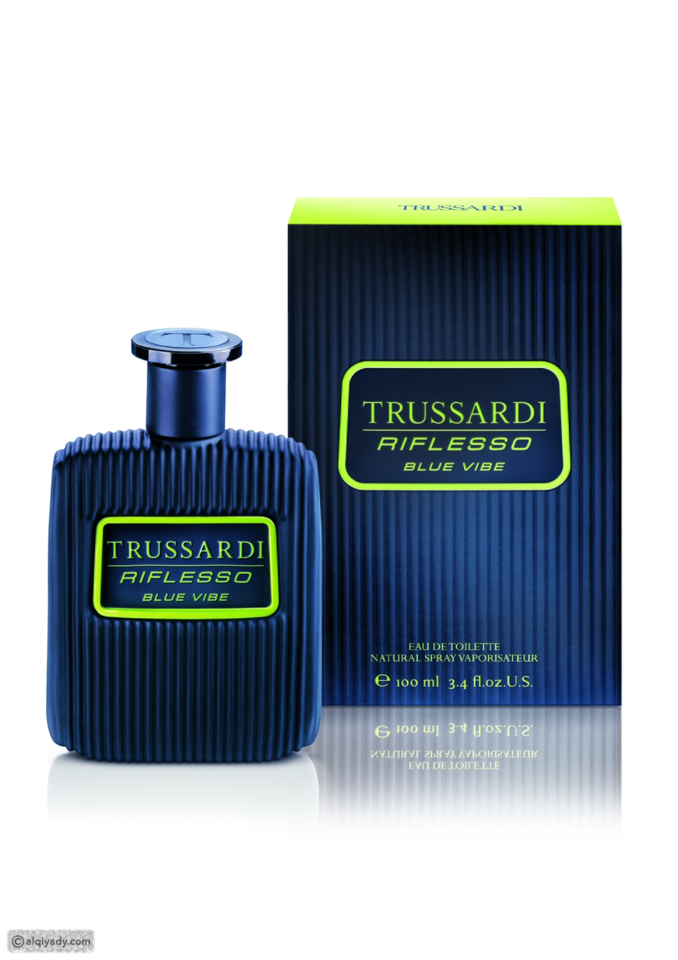 اكتشفوا عطر الإبداع TRUSSARDI RIFLESSO BLUE VIBE - القيادي