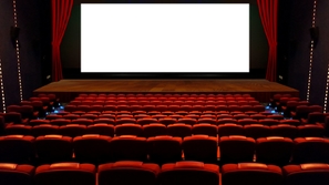 ما سبب اختيار اللون الأحمر في تصميم قاعات السينما؟