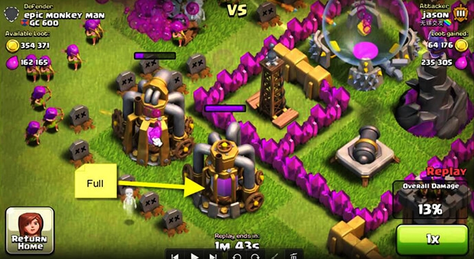 لعبة كلاش أوف كلانس Clash Of Clans القيادي